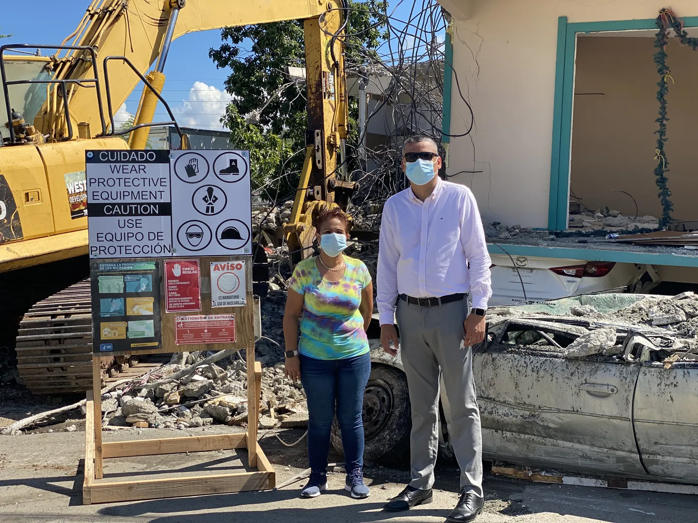 Guánica inicia  demoliciones de 117 casas afectadas por los terremotos de enero 2020