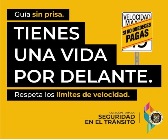 CST lanza campaña para evitar choques por guiar a exceso de velocidad