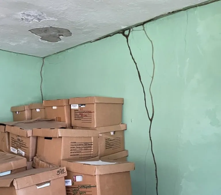 Absoluto el desastre en el Departamento de Agricultura en Adjuntas