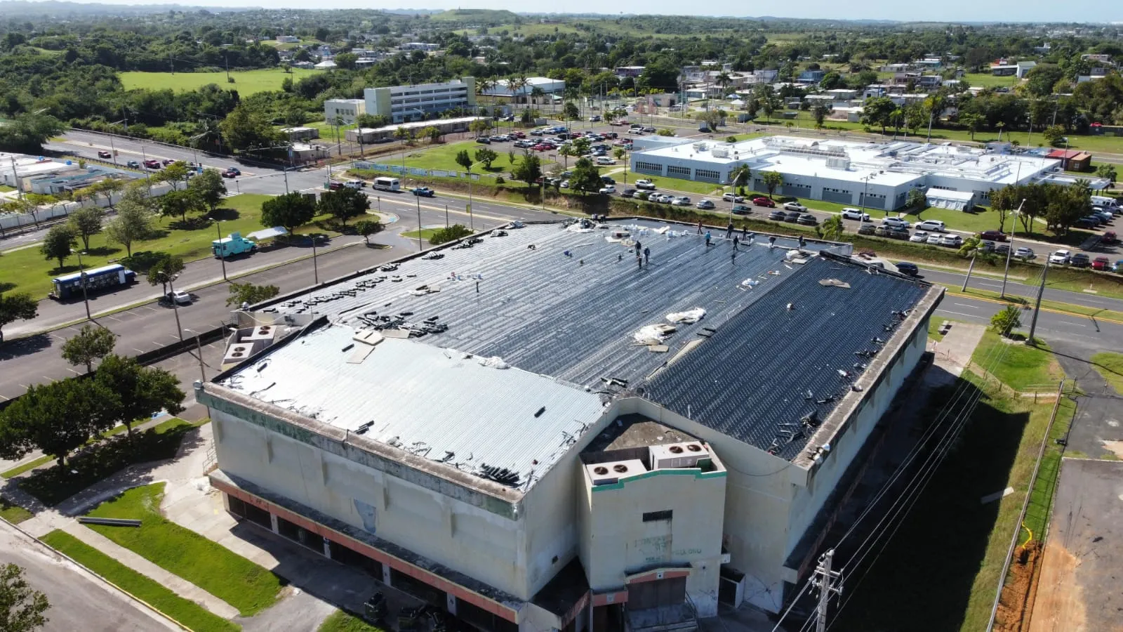 Reconstruyen Coliseo ‘José’ Buga Abreu de Isabela