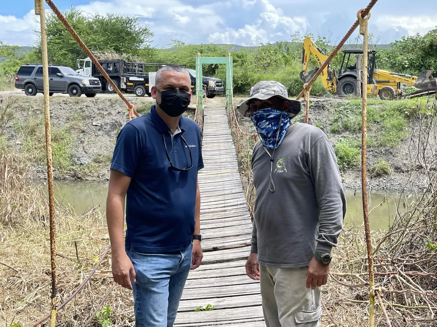 Restauran famoso Puente de la Hamaca en Guánica gracias a junte comunitario