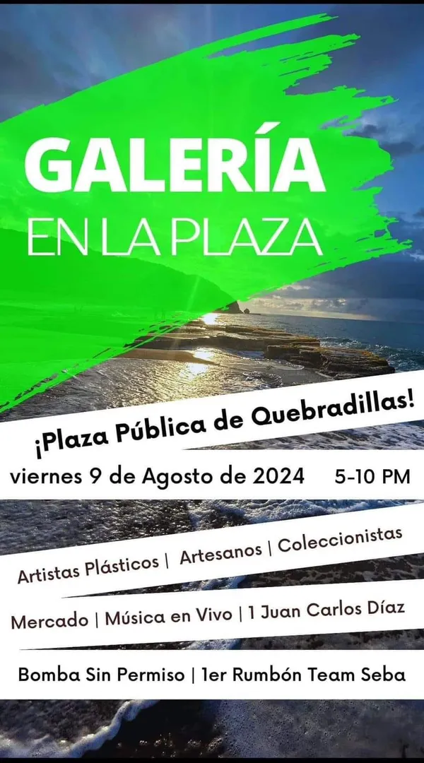 Este viernes la plaza pública de Quebradillas se llena de arte y color