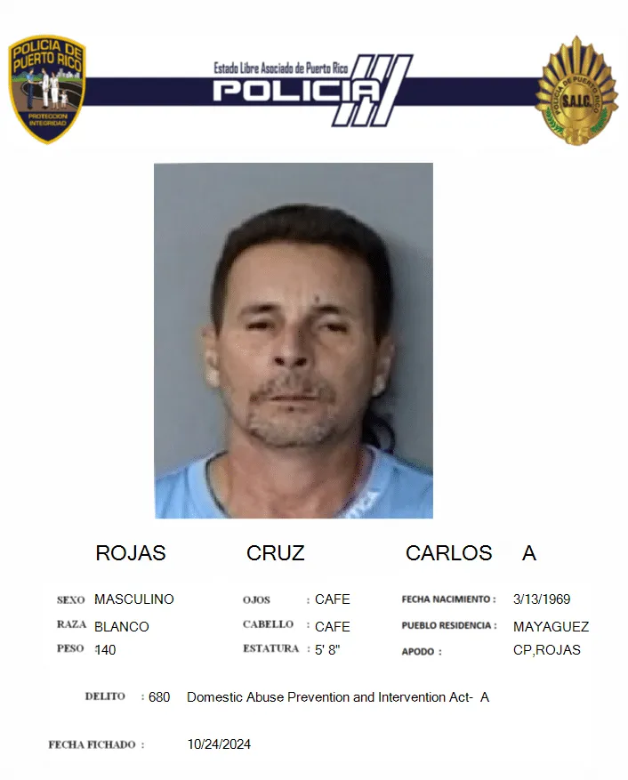 Arrestan a Carlos A. Cruz Rojas por amenazar a una mujer en Mayagüez: Se le impone fianza de $25,000 y supervisión electrónica