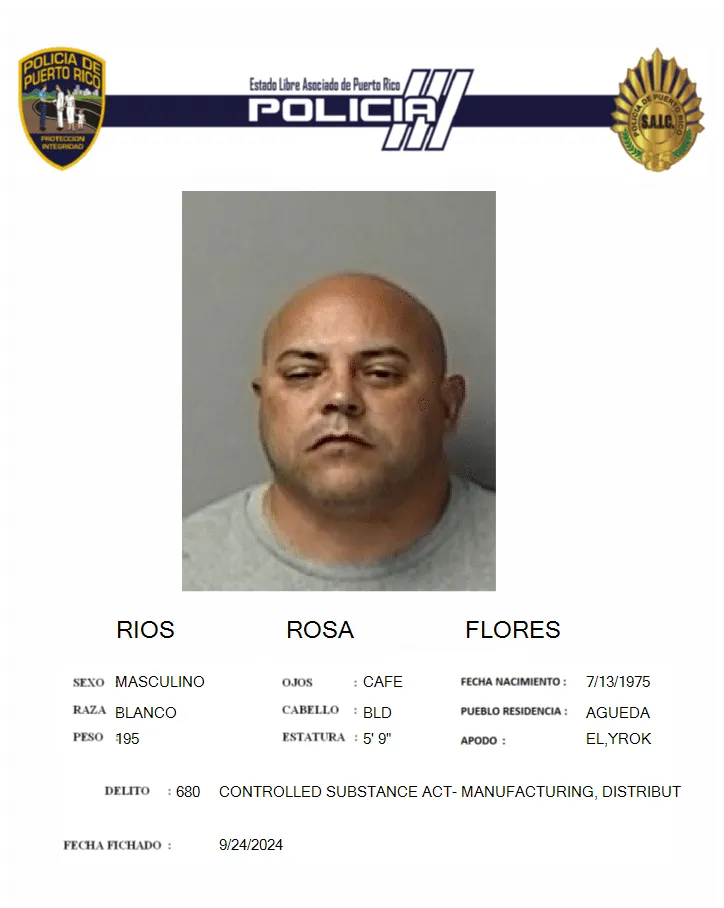 Arrestan a Residente de Aguada por Venta de Cocaína a Agente Encubierto en Quebradillas