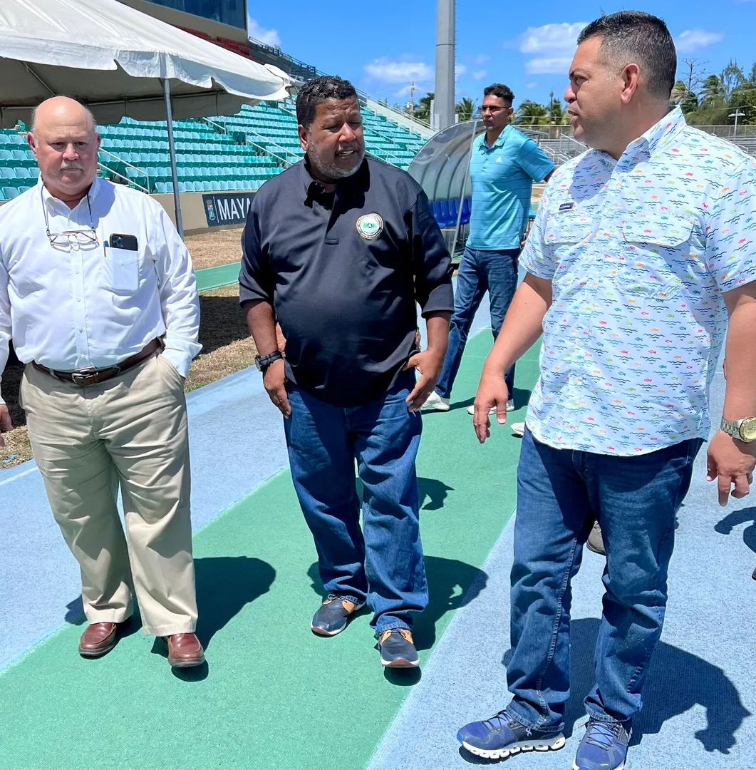 Encaminadas las mejoras en facilidades deportivas de la Ciudad de Mayagüez para recibir el Festival Deportivo de la LAI