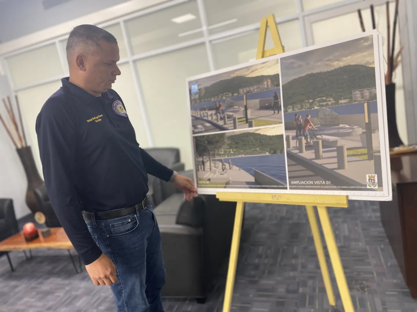 En curso la reconstrucción del Malecón de Guánica