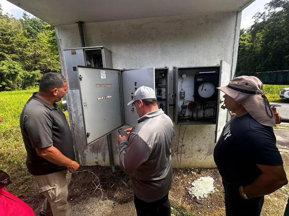 Municipio de Quebradillas instala exitosamente generador en planta de la AAA en Guajataca