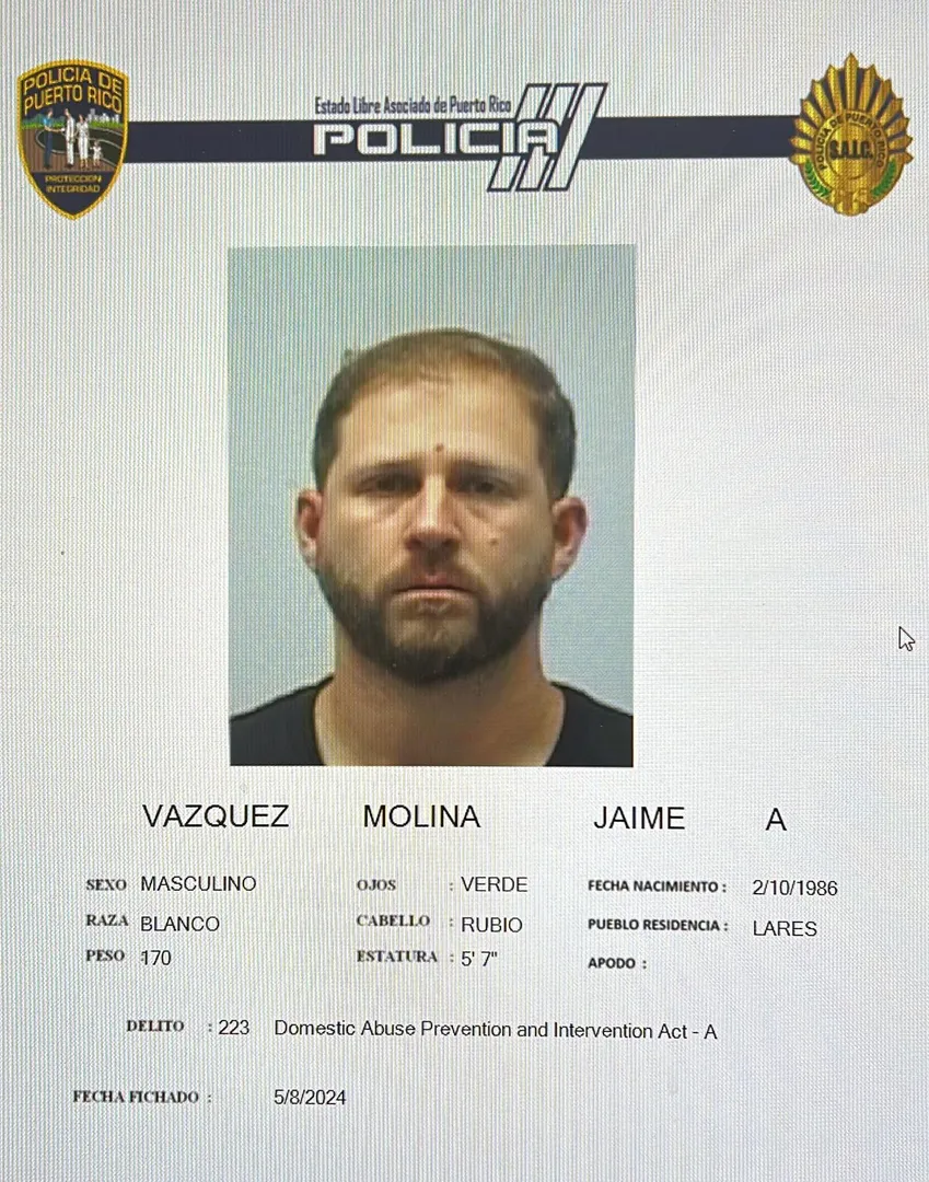 Radican cargos a hombre por Violencia Doméstica en Lares