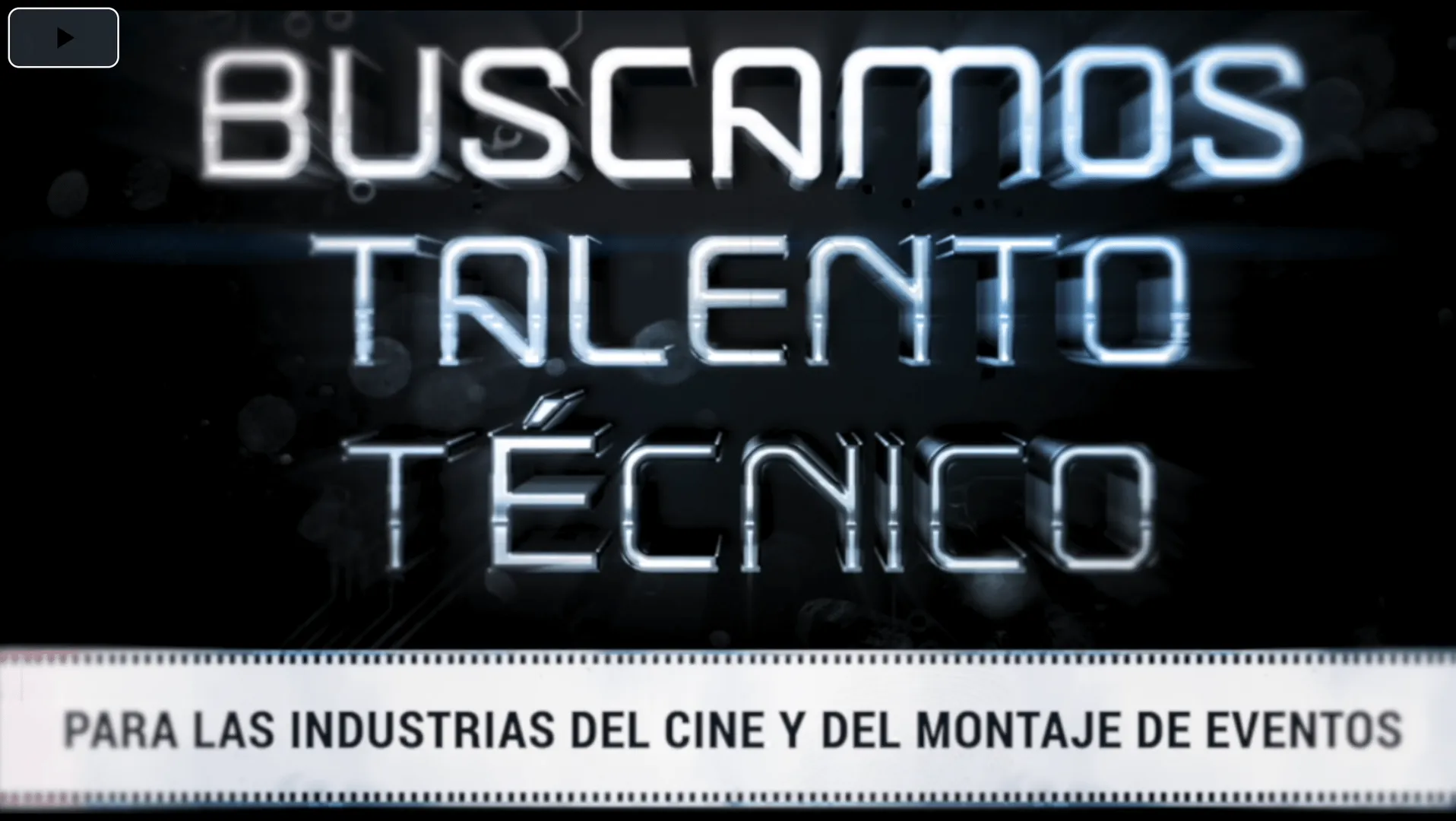 Lanzan plataforma para el mundo del cine y montaje de eventos