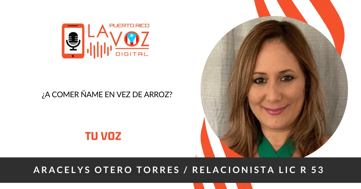 ¿A comer ñame en vez de arroz?