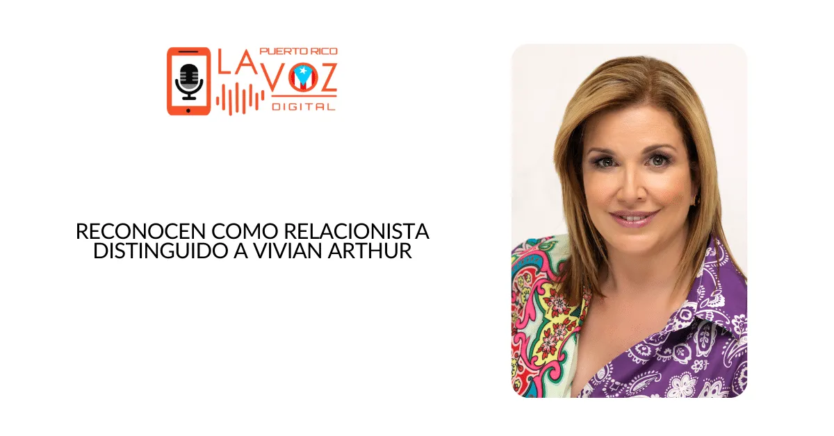 Reconocen como relacionista distinguido a Vivian Arthur