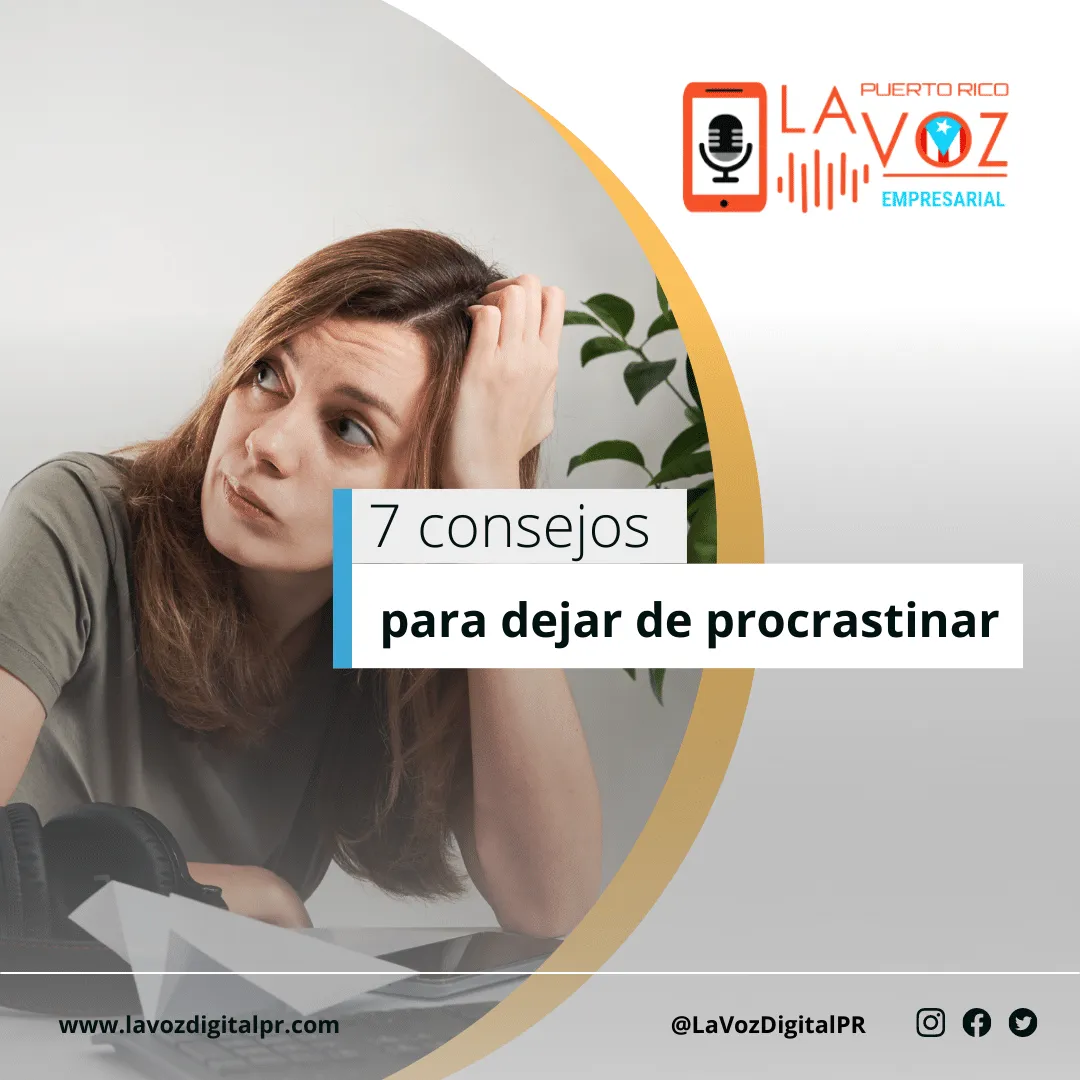 7 consejos para dejar de procrastinar