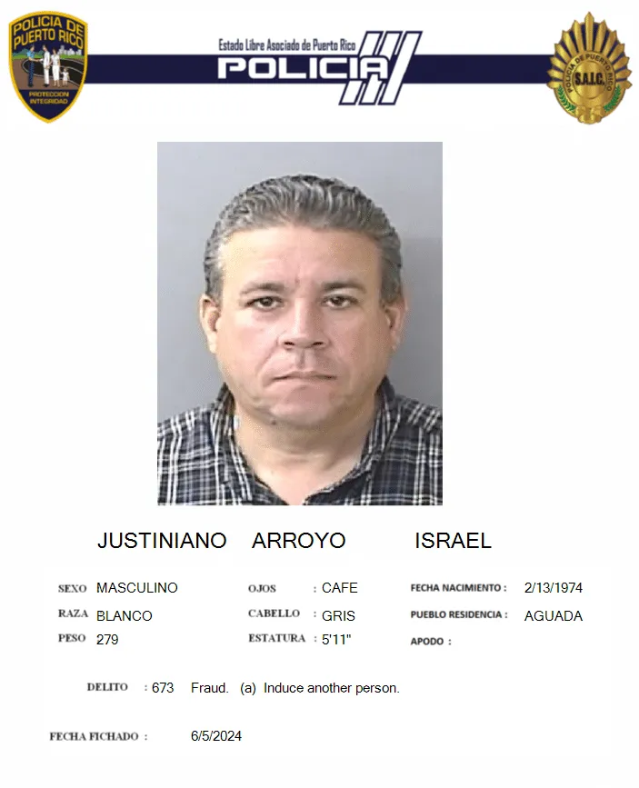 Fiscalía de Aguadilla Radica Cargos por Apropiación Ilegal y Fraude contra Residente de Mayagüez