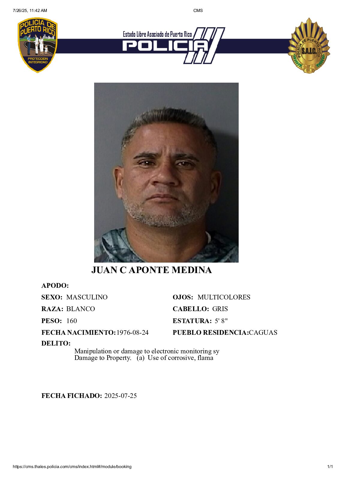 Manipula grillete y va a la playa en Boquerón: enfrenta cargos criminales