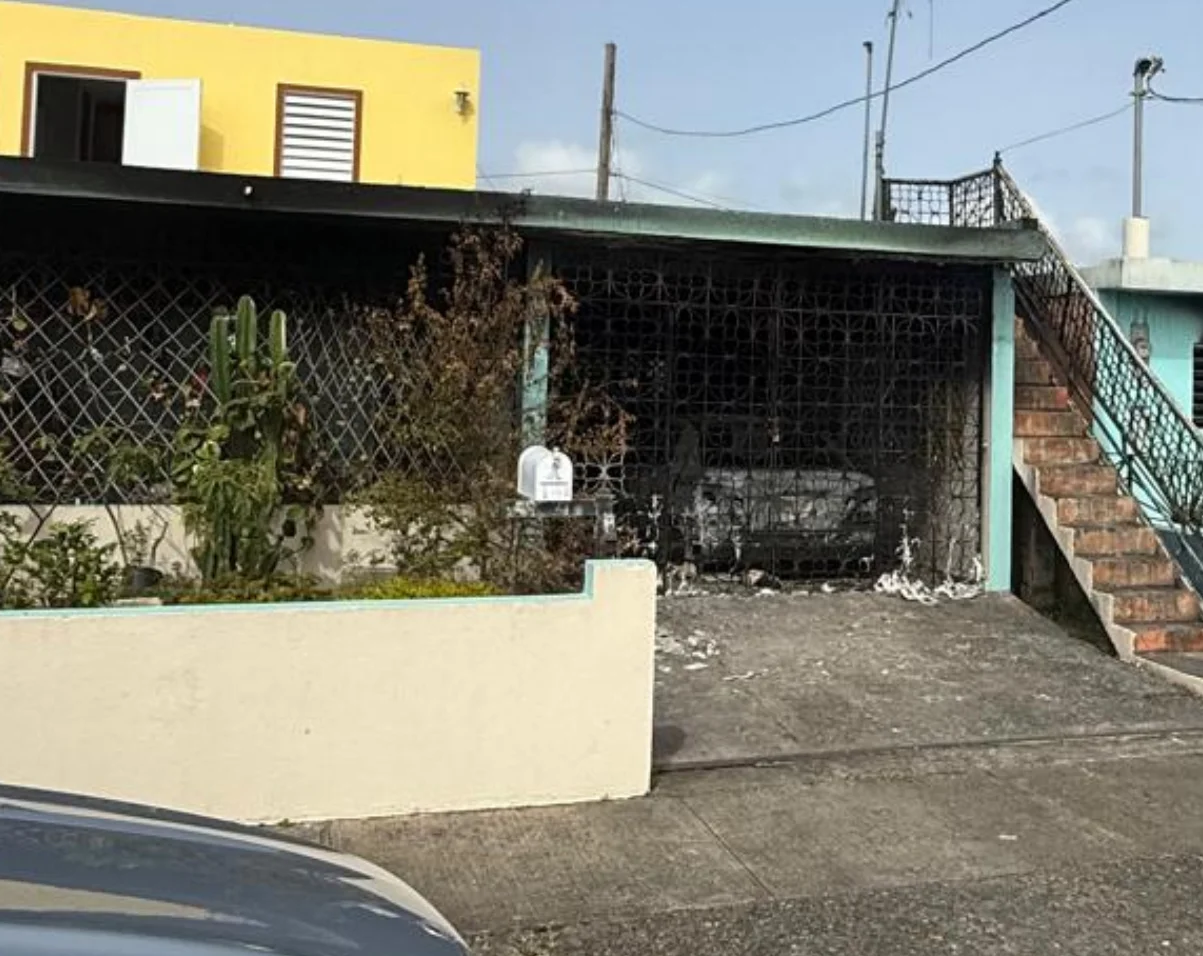 Lo pierden todo en Cayey por fuego