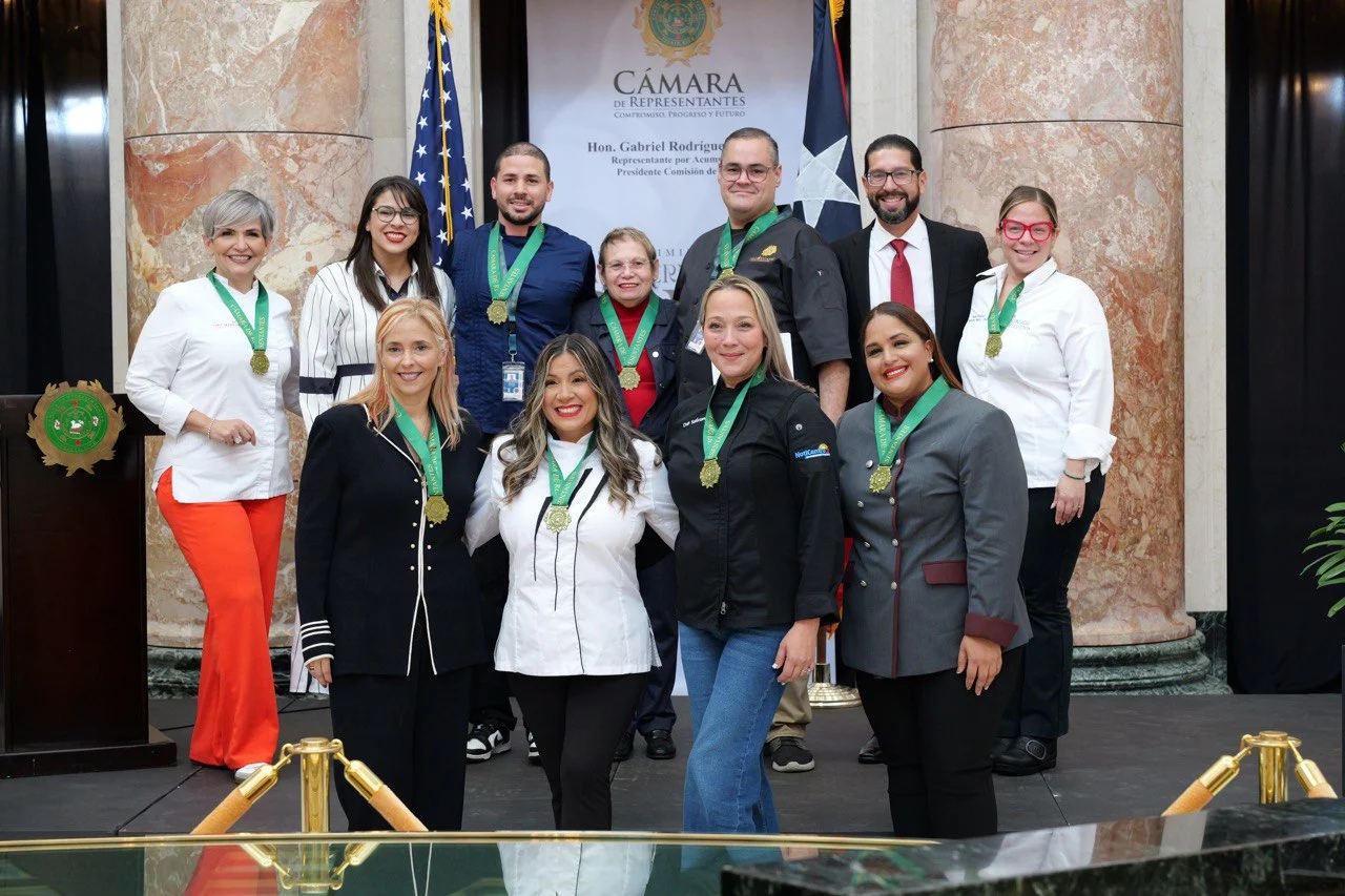 Camara de Representantes rinde homenaje a ocho destacadas chefs puertorriqueñas en el Día Internacional del Chef