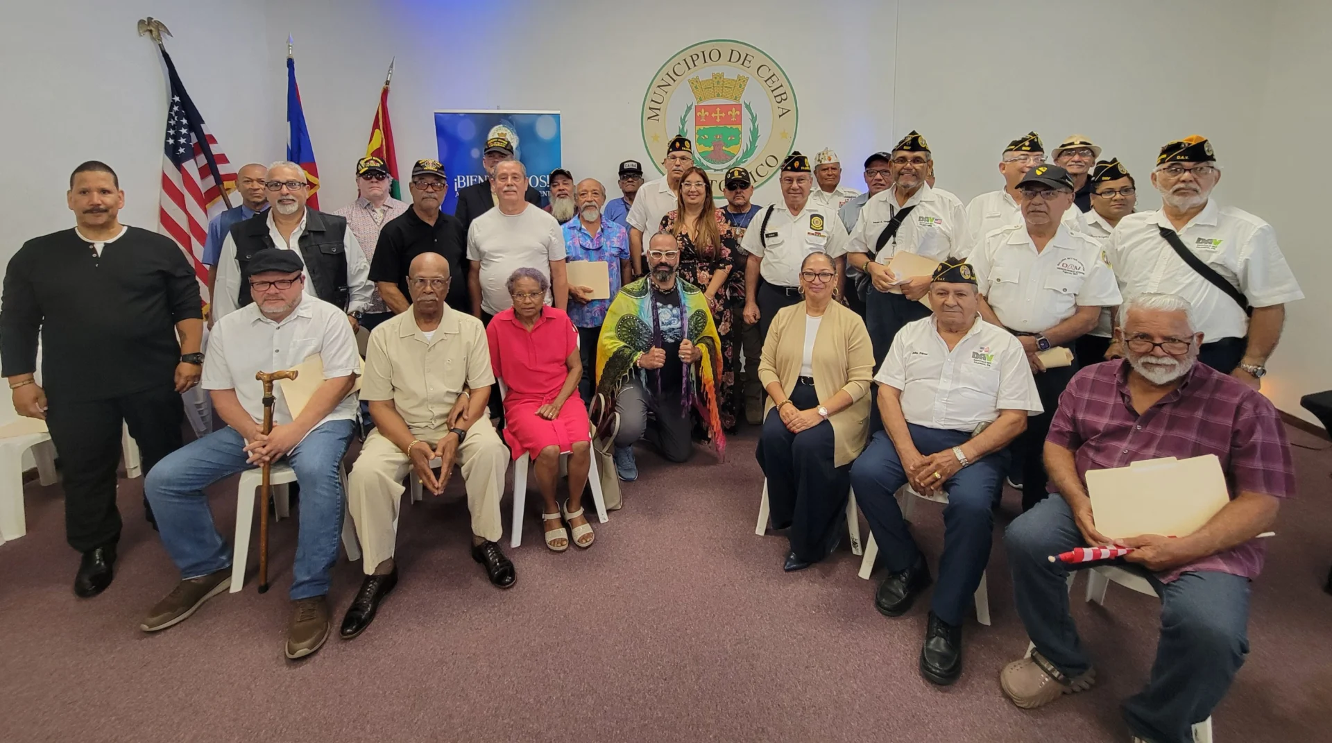 Ceiba honra a sus veteranos