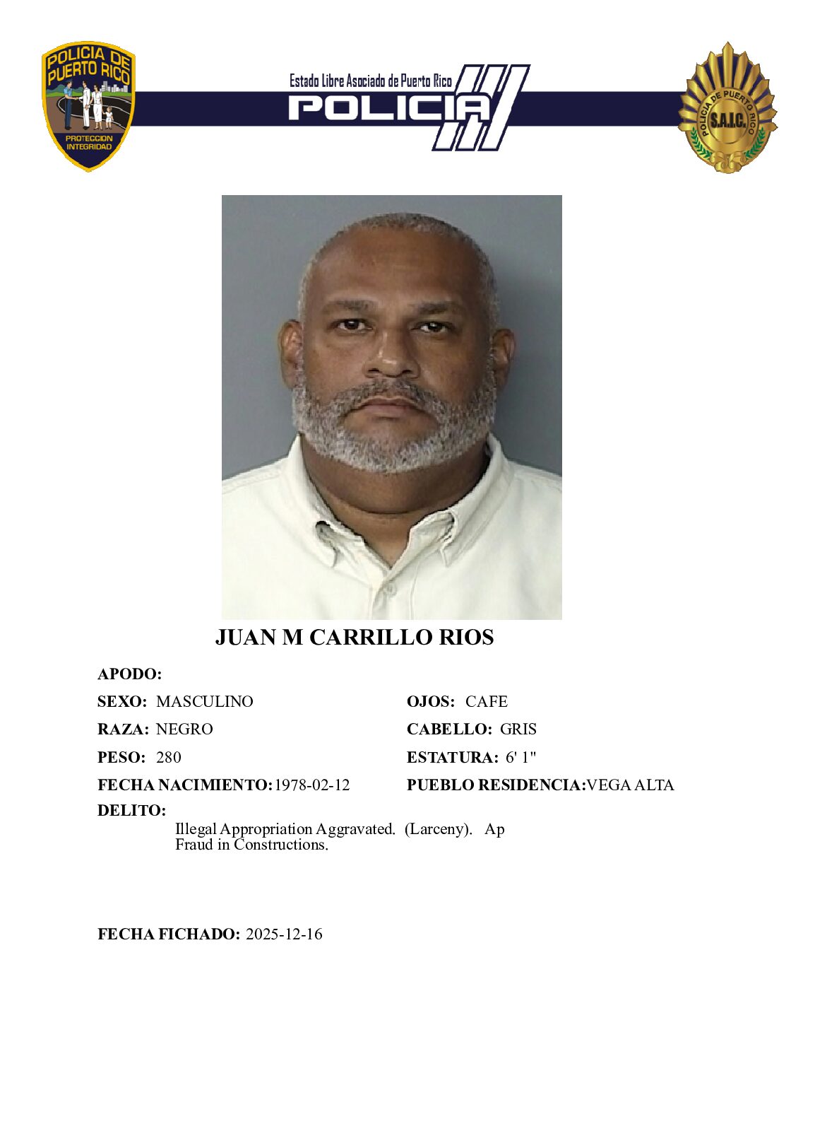 Imputan fraude a contratista por $2,500 en caso ocurrido en Sabana Grande