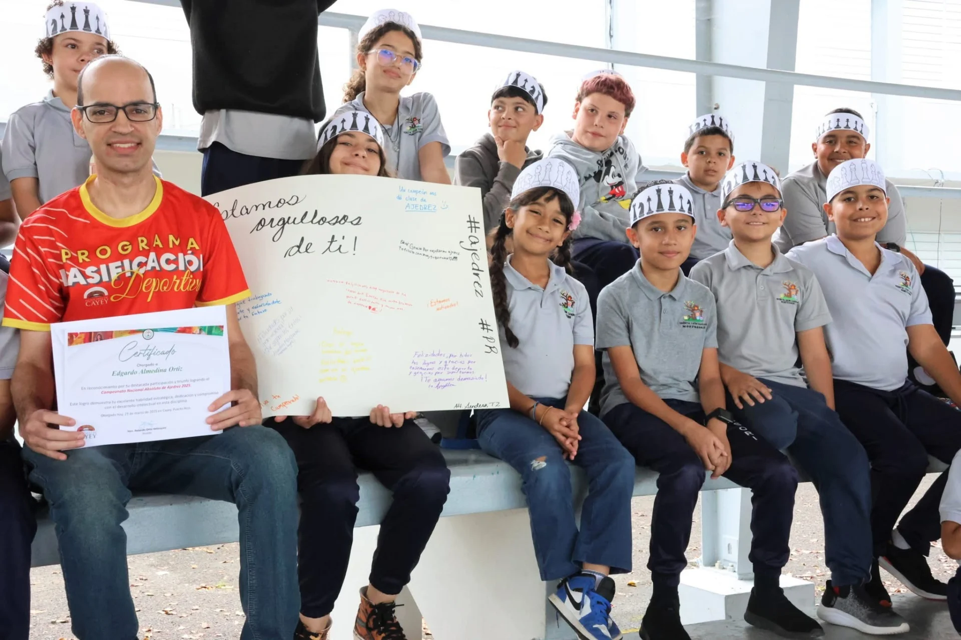 Maestro FIDE Edgardo Almedina representará a Puerto Rico en los Juegos Centroamericanos y del Caribe Santo Domingo 2026