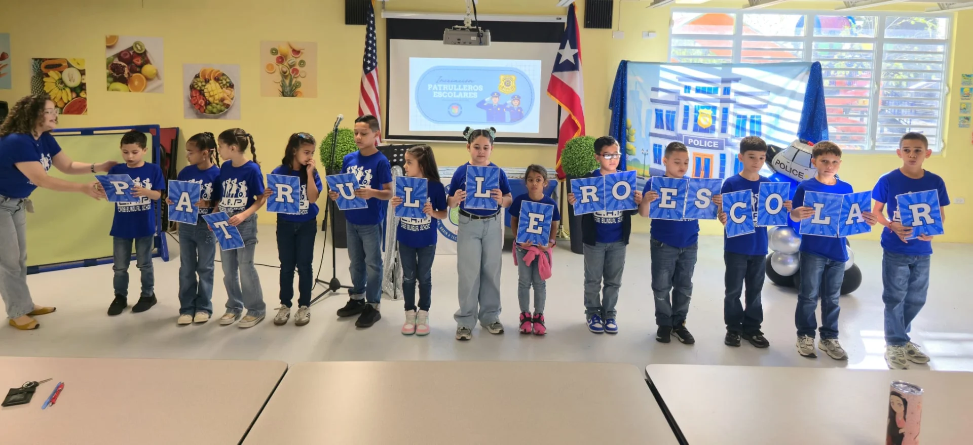 Liga Atlética Policíaca inicia a 13 nuevos patrulleros escolares en Moca