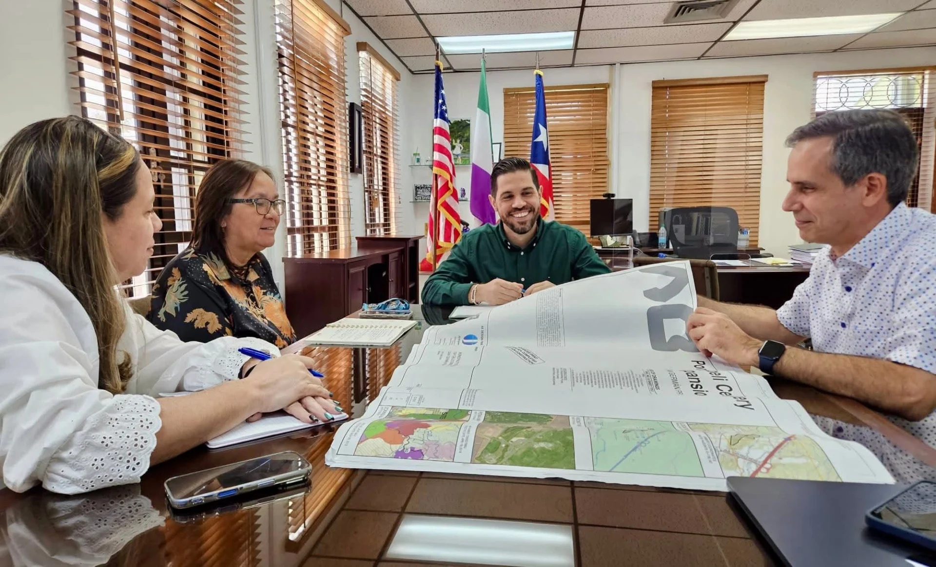 A todo vapor los trabajos de construcción del  tercer cementerio de San Germán