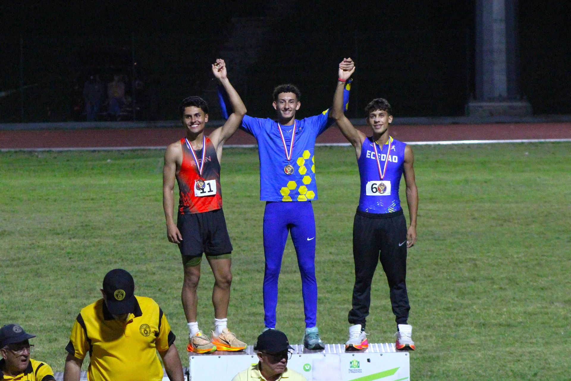 Víctor Daniel Alvarado Alvarado inicia la temporada de atletismo con actuación dominante en Villalba