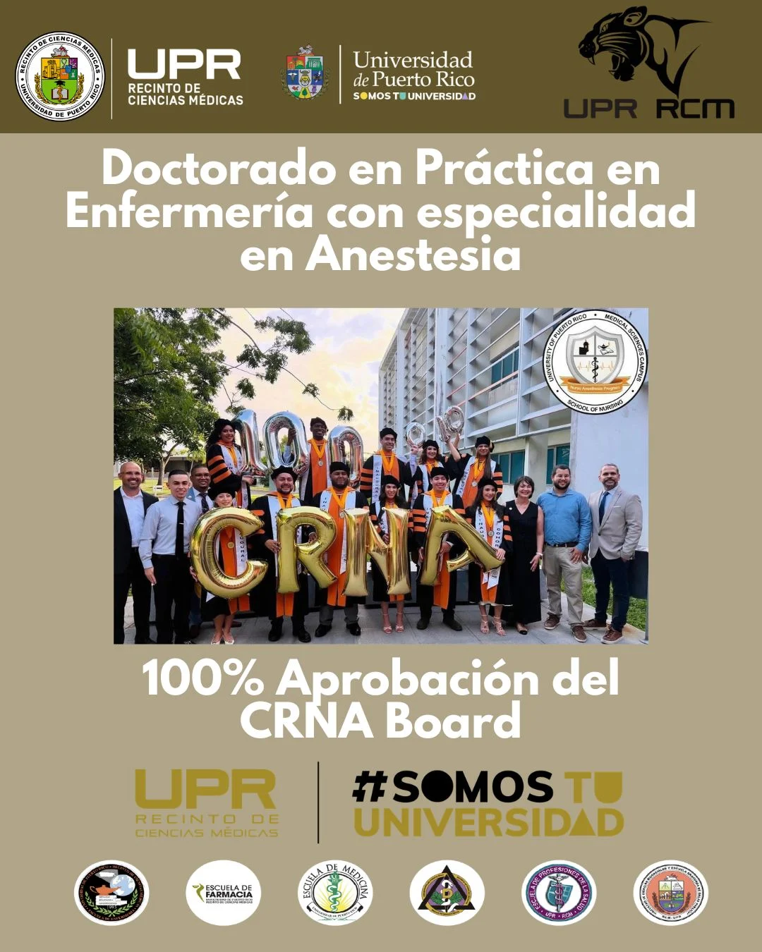 Histórico logro: egresados de Enfermería del RCM-UPR aprueban reválidas al 100% en primer intento