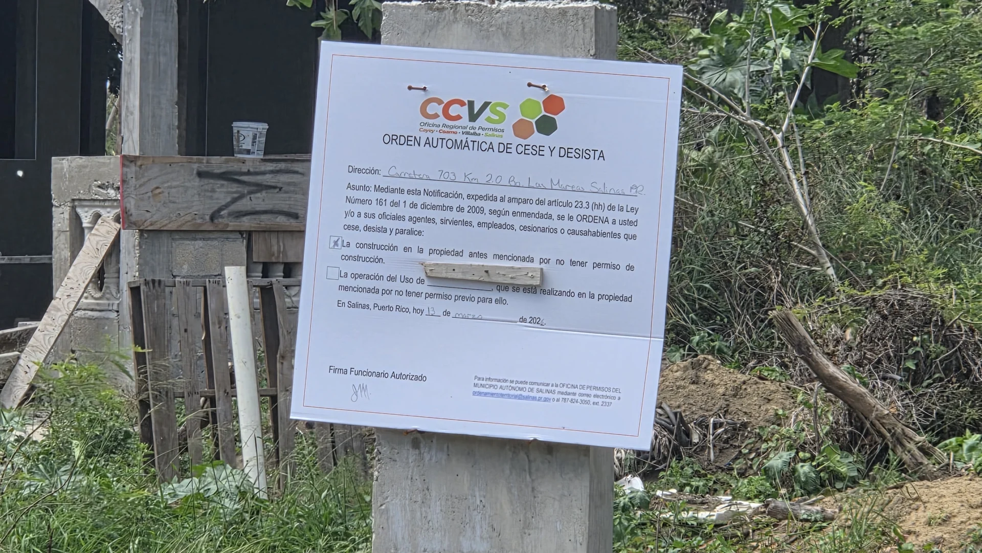 Construcción ilegal en Las Mareas de Salinas: un año de advertencias ignoradas y cero multas