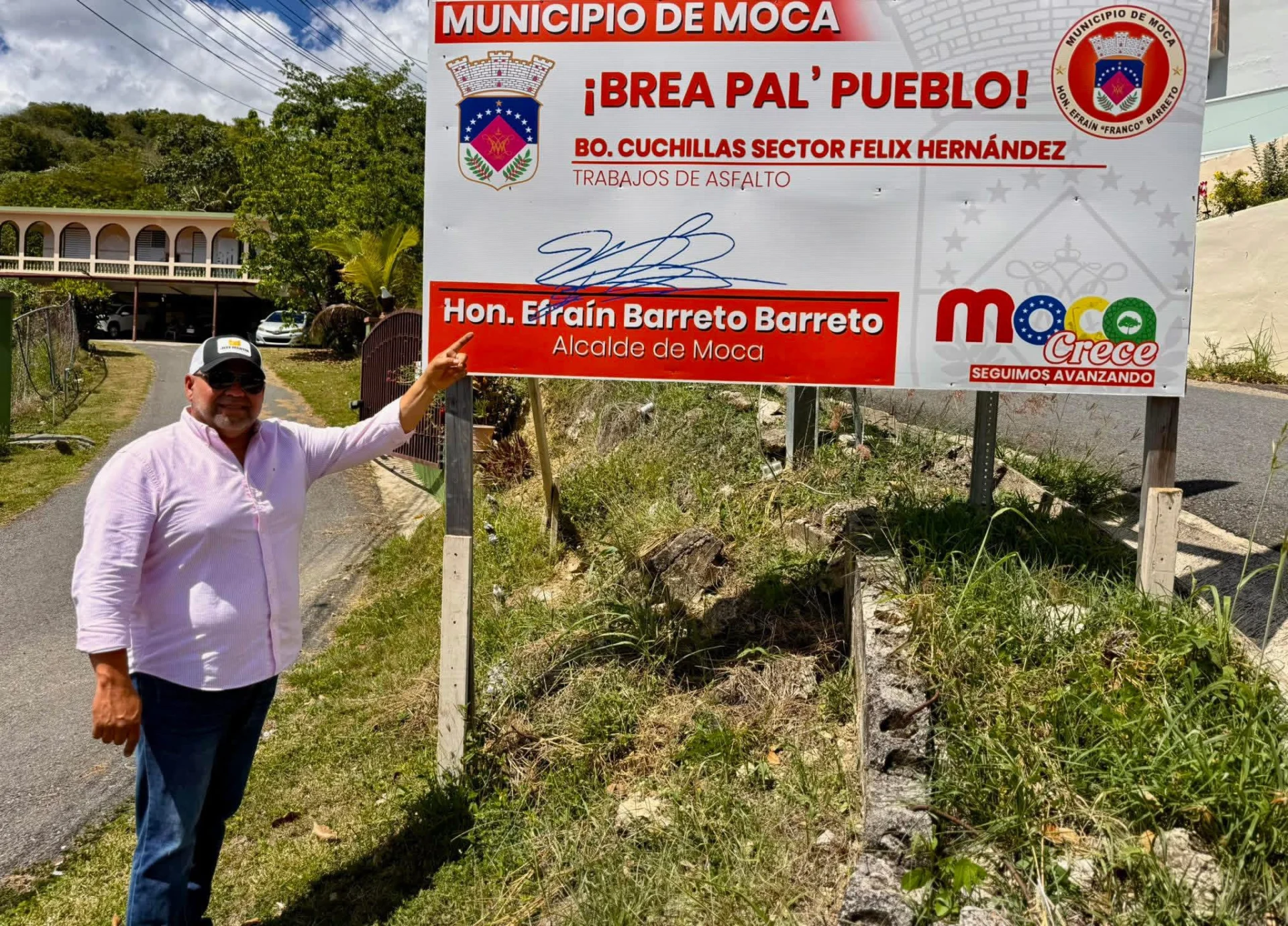 Moca anuncia iniciativa Brea Pa’l Pueblo