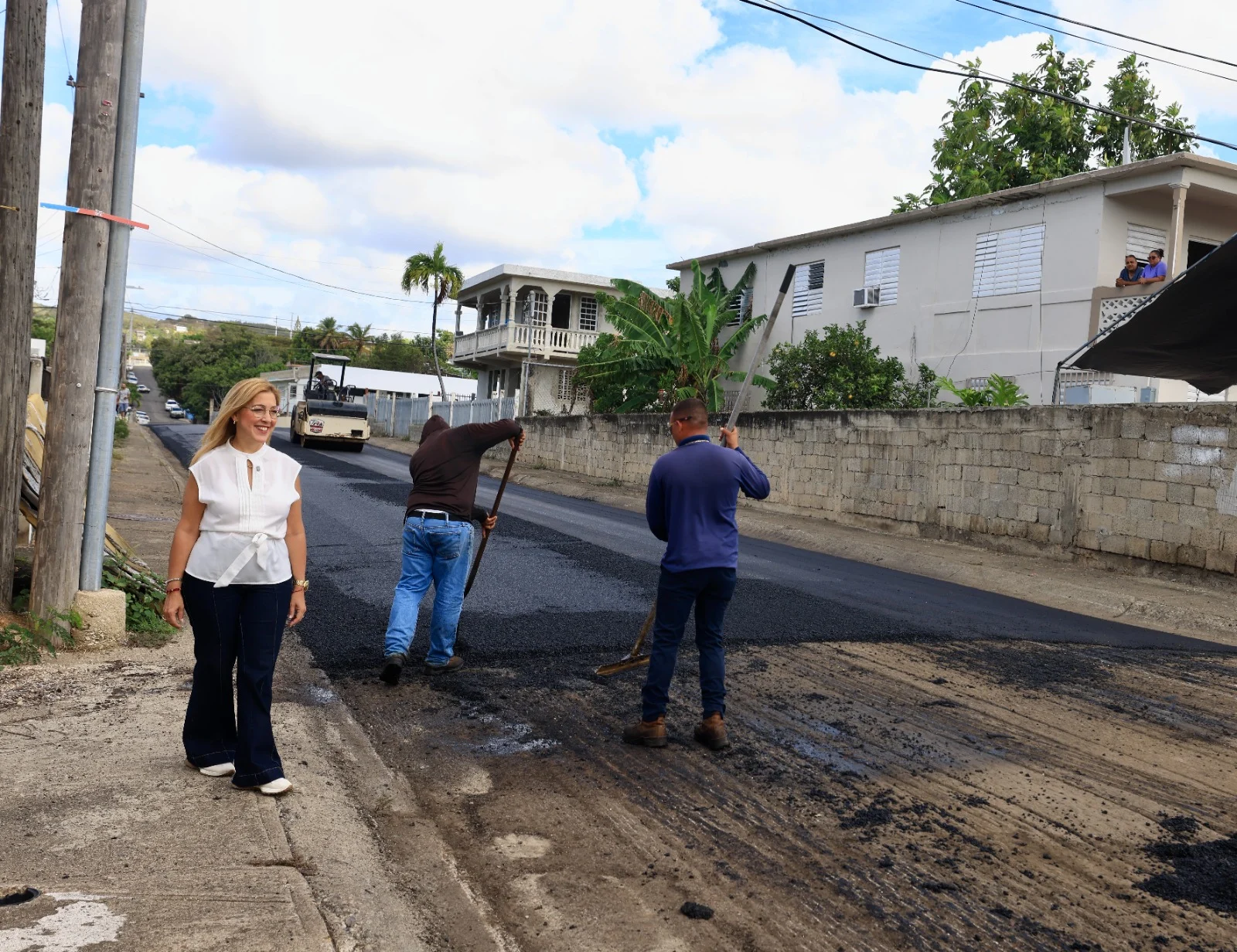 La alcaldesa Marlese Sifre  invierte más de $1.5 millones en rehabilitar las calles del Tuque en Ponce