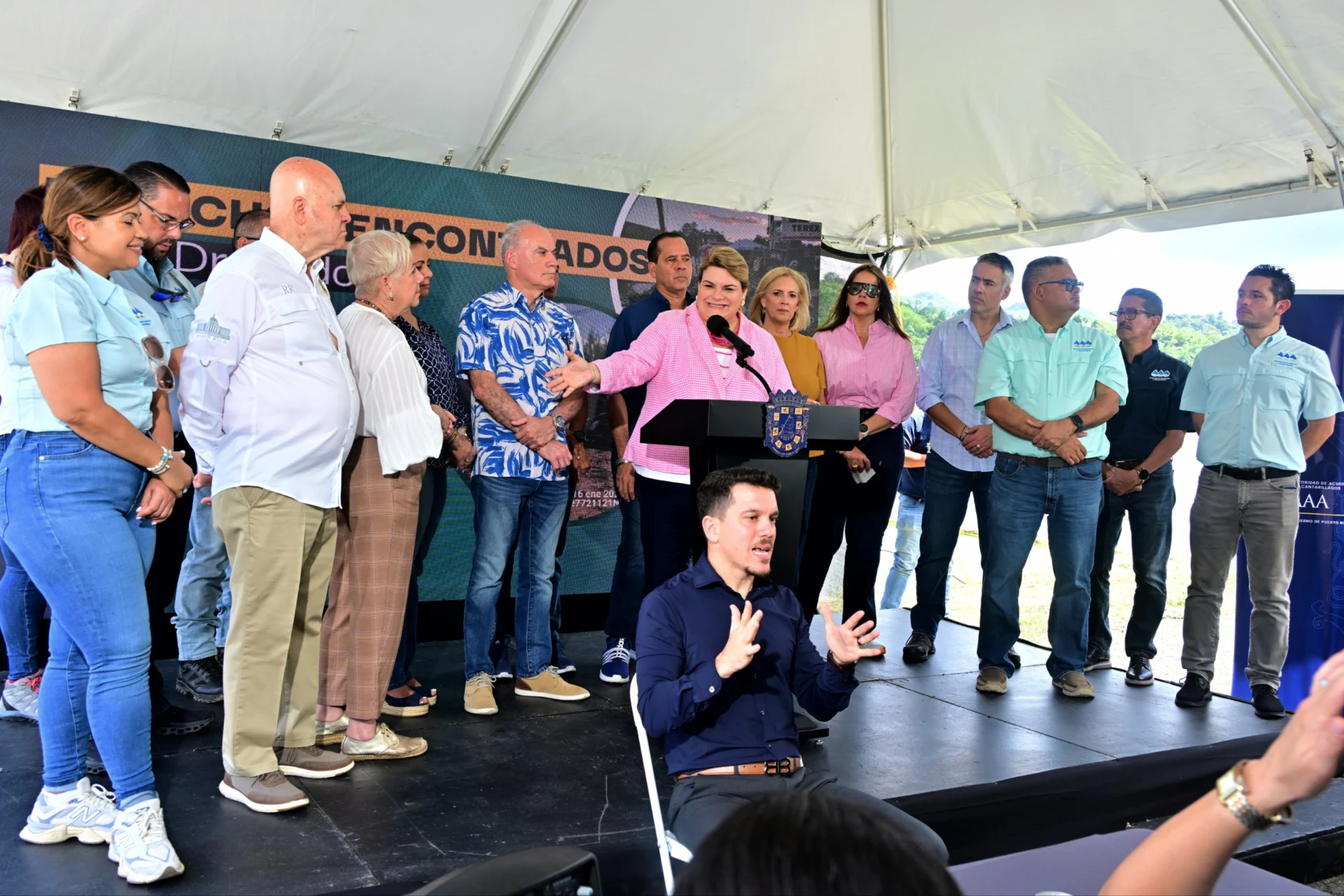 Gobernadora anuncia culminación del dragado del embalse Carraízo y adelanta segunda fase de mitigación para proteger la capacidad del lago