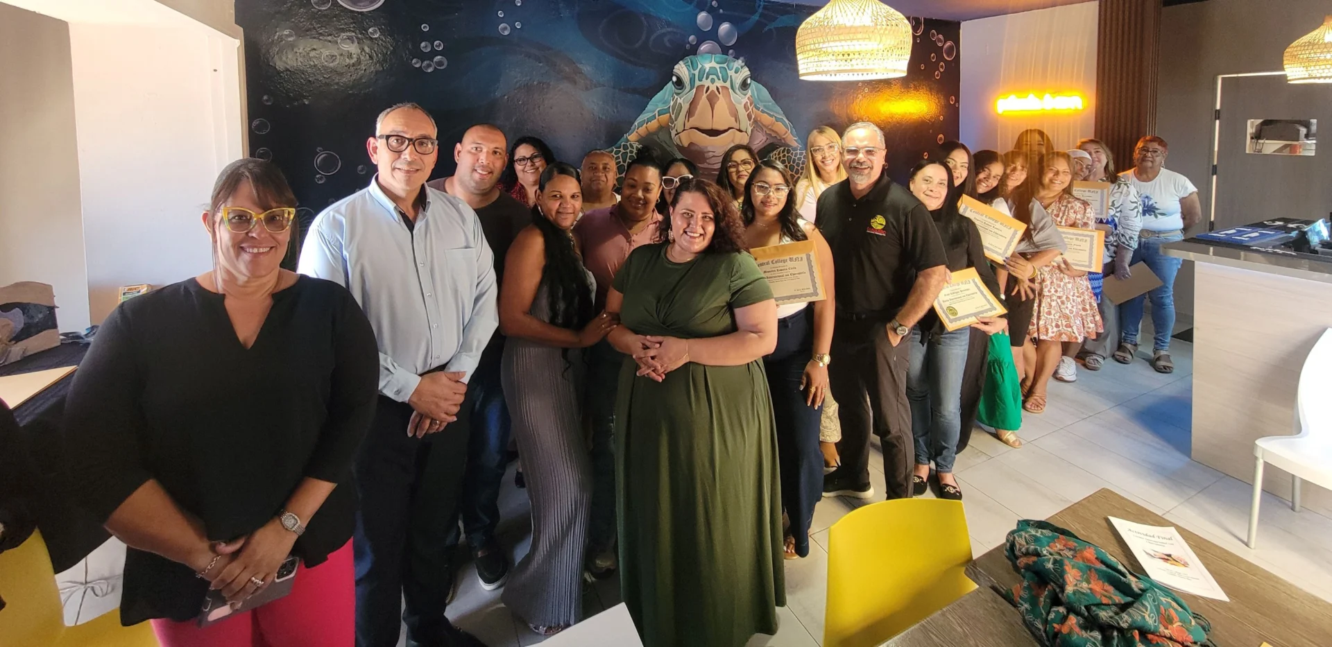 Estudiantes de Luquillo culminan curso de Cocina Internacional con  Charcutería y reciben certificaciones