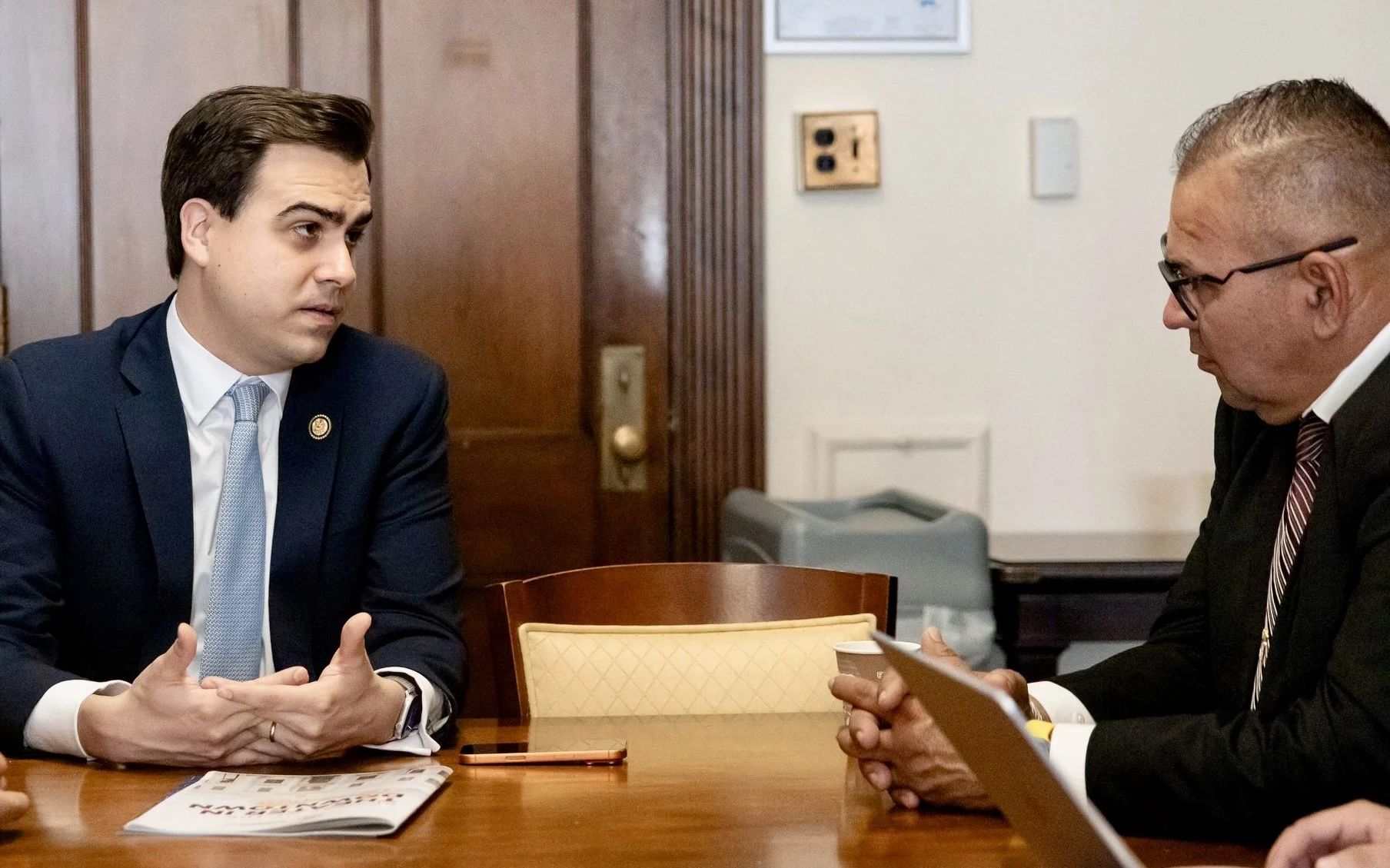 Alcalde de Moca impulsa agenda de desarrollo desde la capital federal