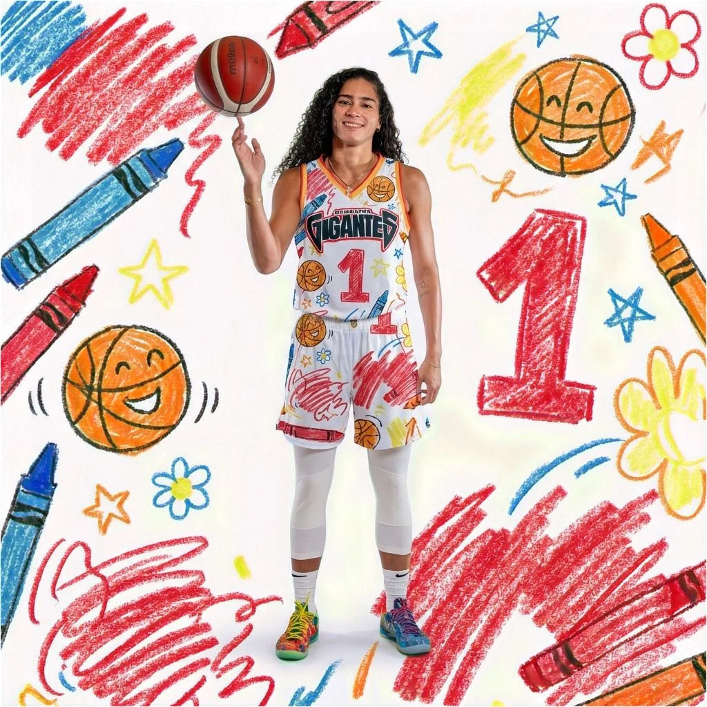 Por primera vez el uniforme de las Gigantes de Carolina del BSNF será diseñado por jóvenes