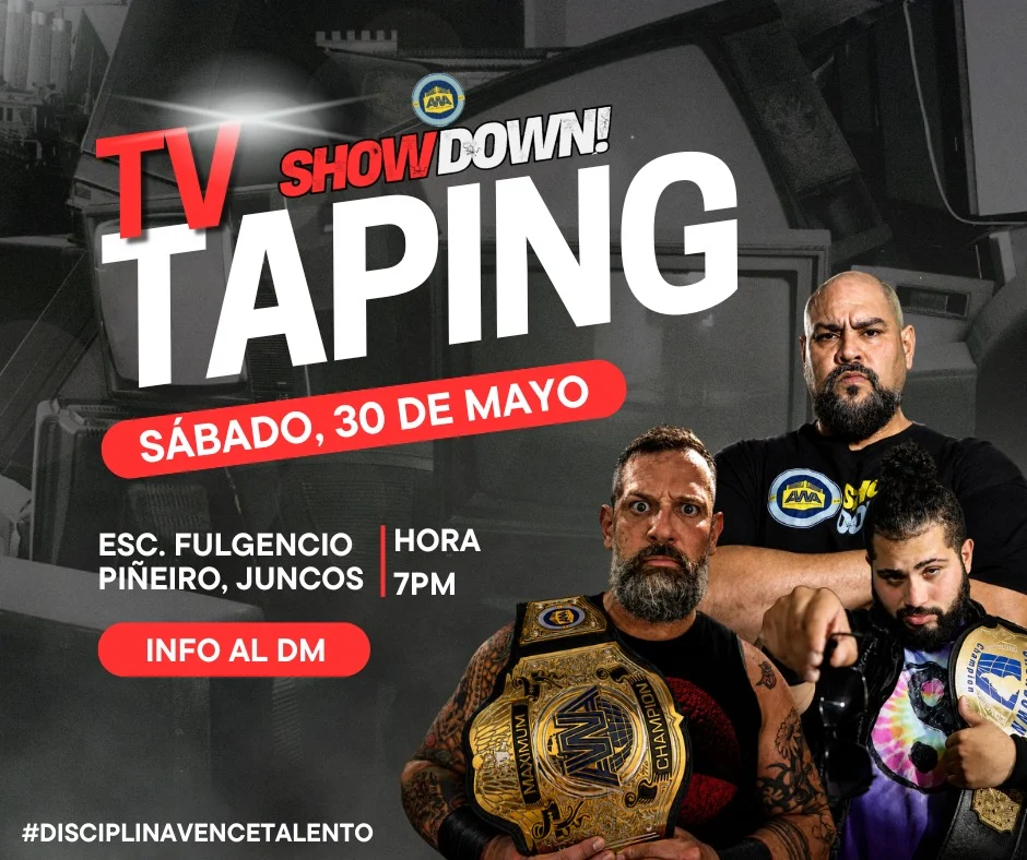 Entretenimiento familiar: AWA llega a Juncos este sábado con una noche de lucha libre