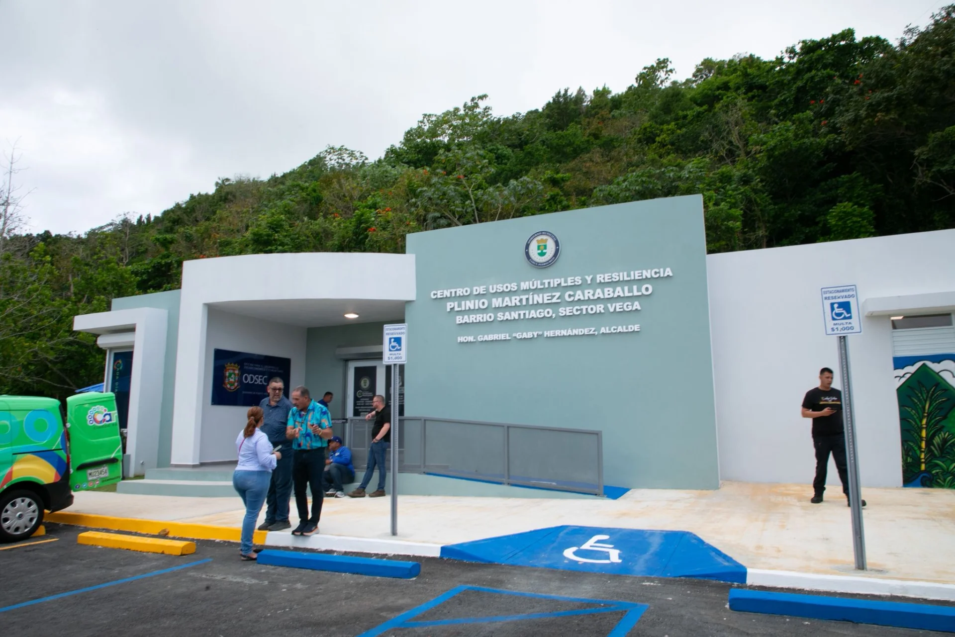 ODSEC y el Municipio de Camuy inauguran Centro de Usos Múltiples y Resiliencia