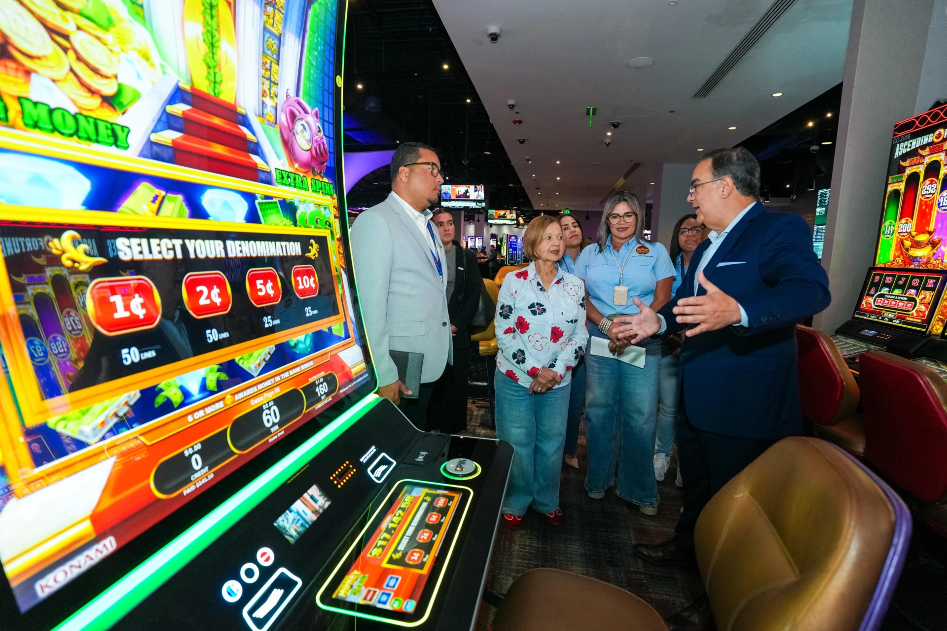 Comisión lleva a cabo vista ocular para evaluar medida sobre expansión de juegos de azar