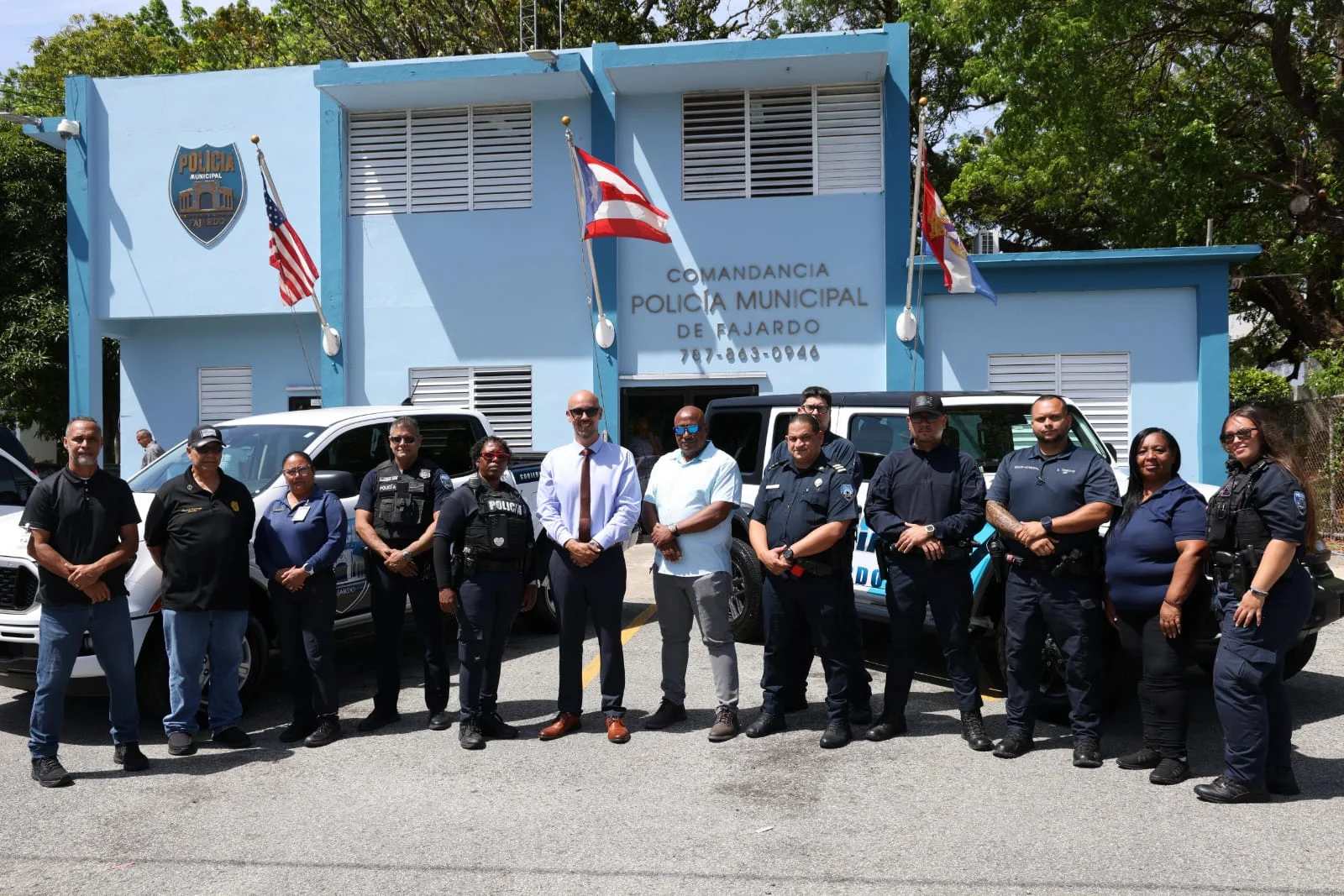 Nuevas unidades, tecnología y expansión de la Policía Municipal de  Fajardo