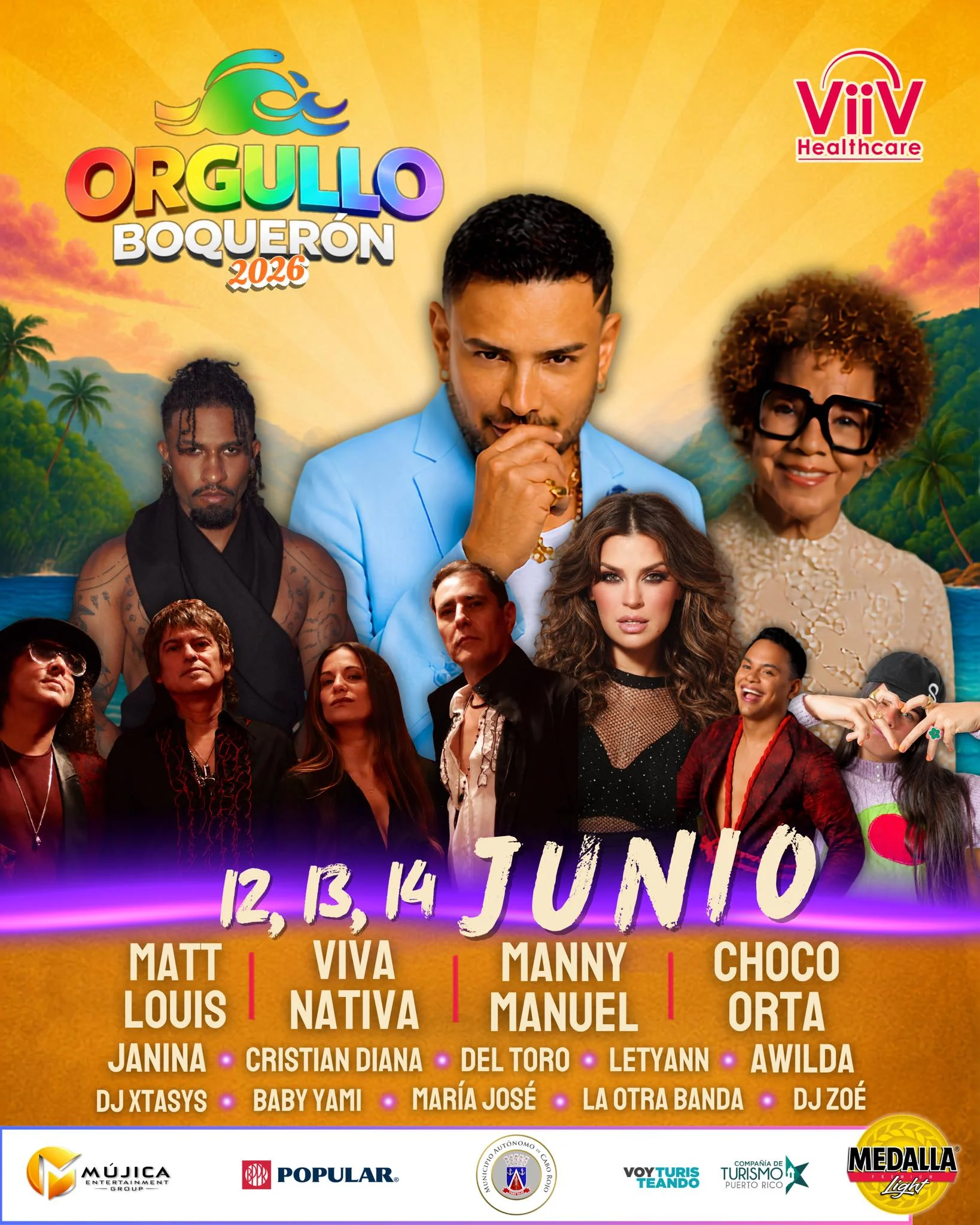Orgullo Boquerón presentará amplia oferta artística