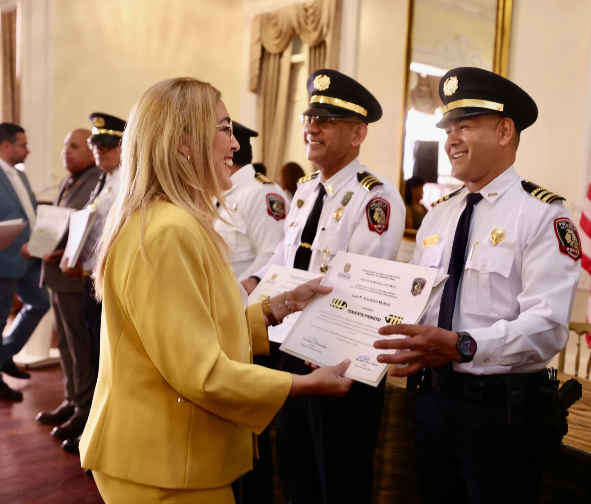 Policía Municipal de Ponce celebra sus Valores del Año y los primeros ascensos oficiales bajo la administración de la alcaldesa Marlese Sifre Rodríguez
