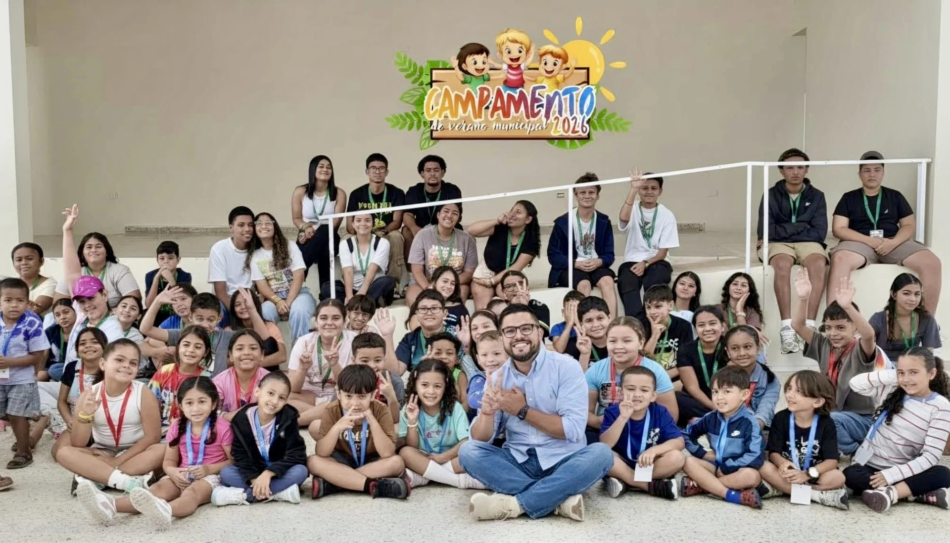 Niños disfrutan del verano 2026 en campamento municipal de Ciales