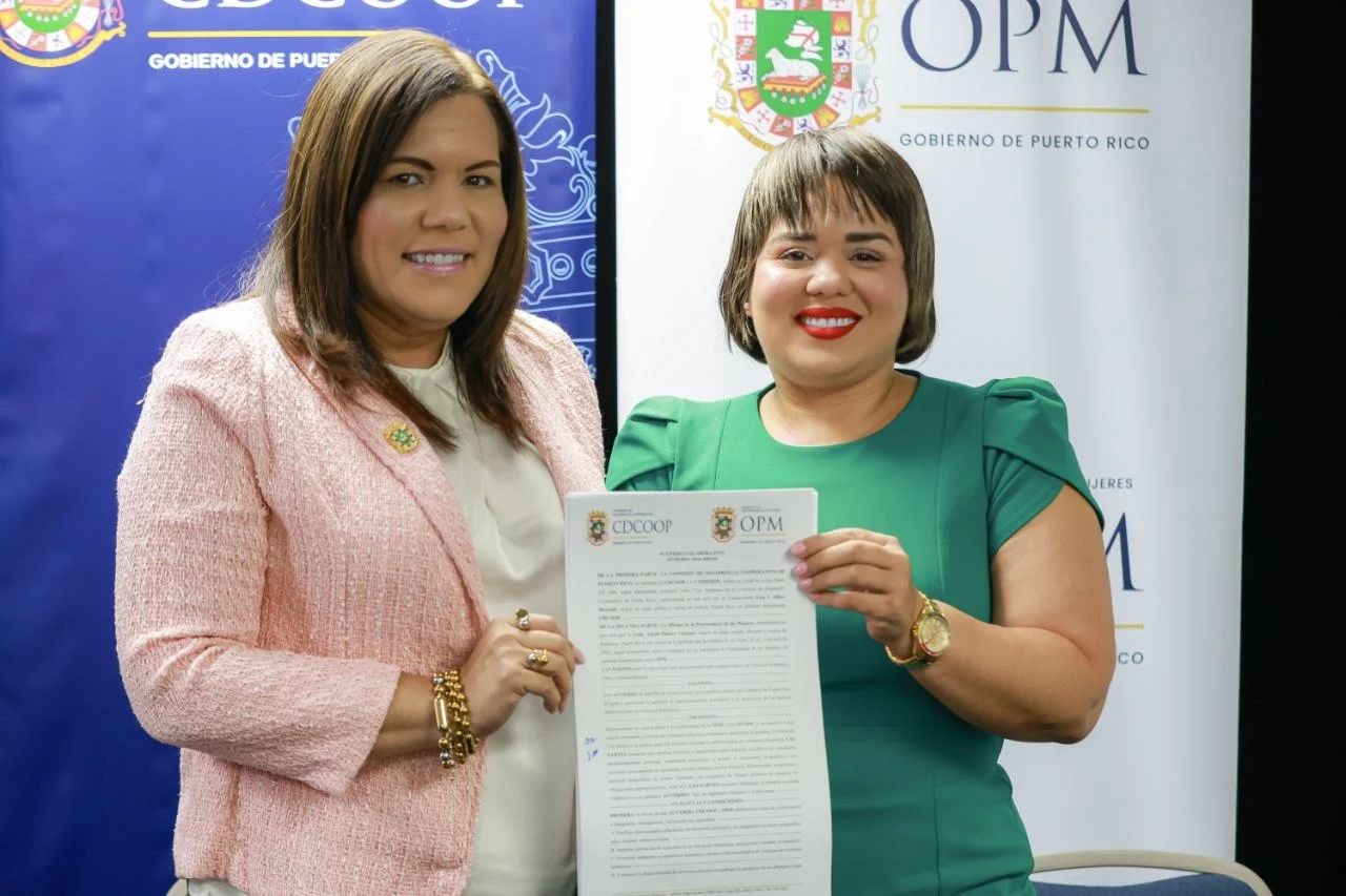 OPM y CDCOOP firman acuerdo para impulsar la autonomía económica de mujeres sobrevivientes de violencia doméstica