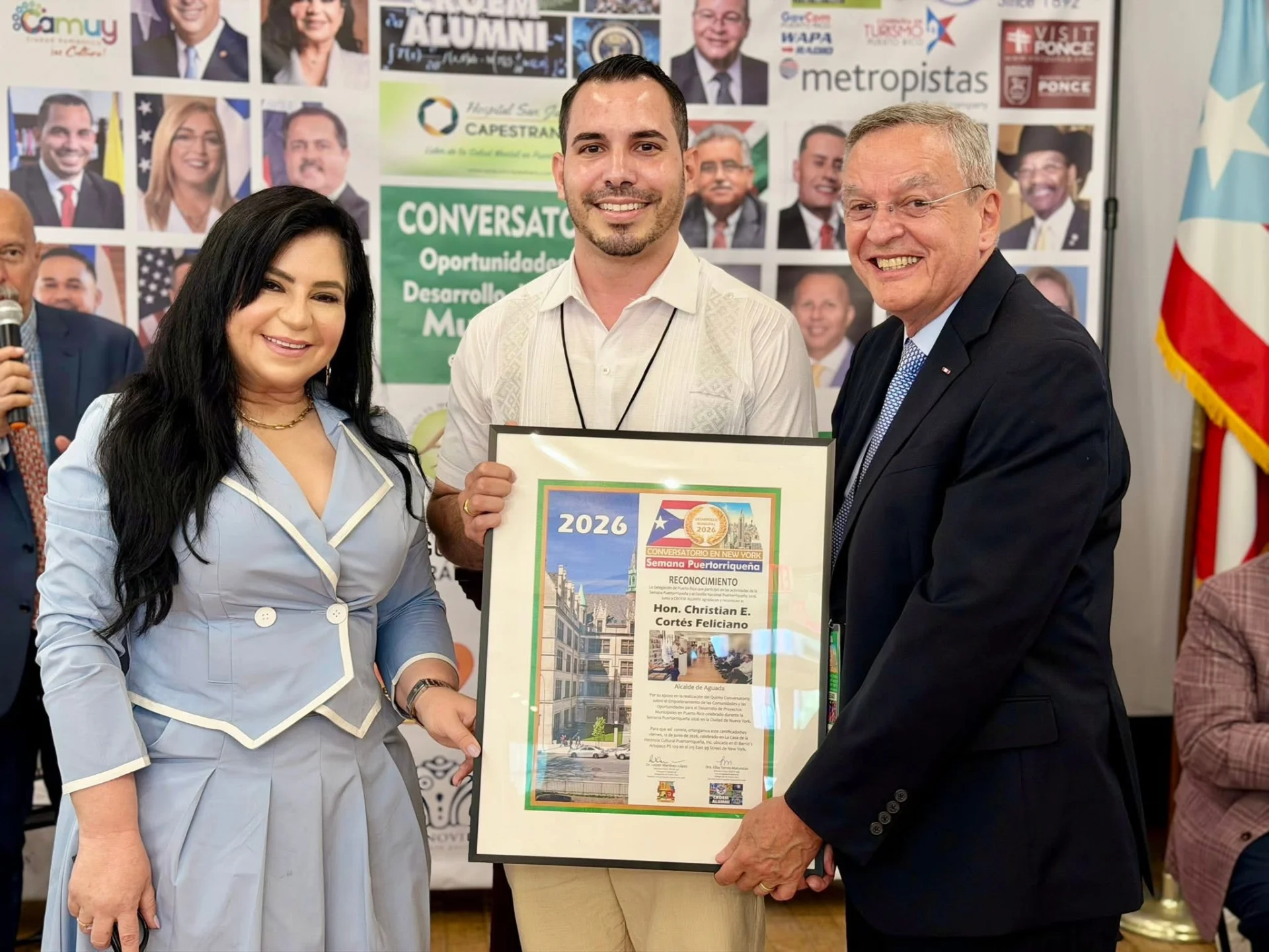 Municipios presentan sus proyectos exitosos a la diáspora de Nueva York