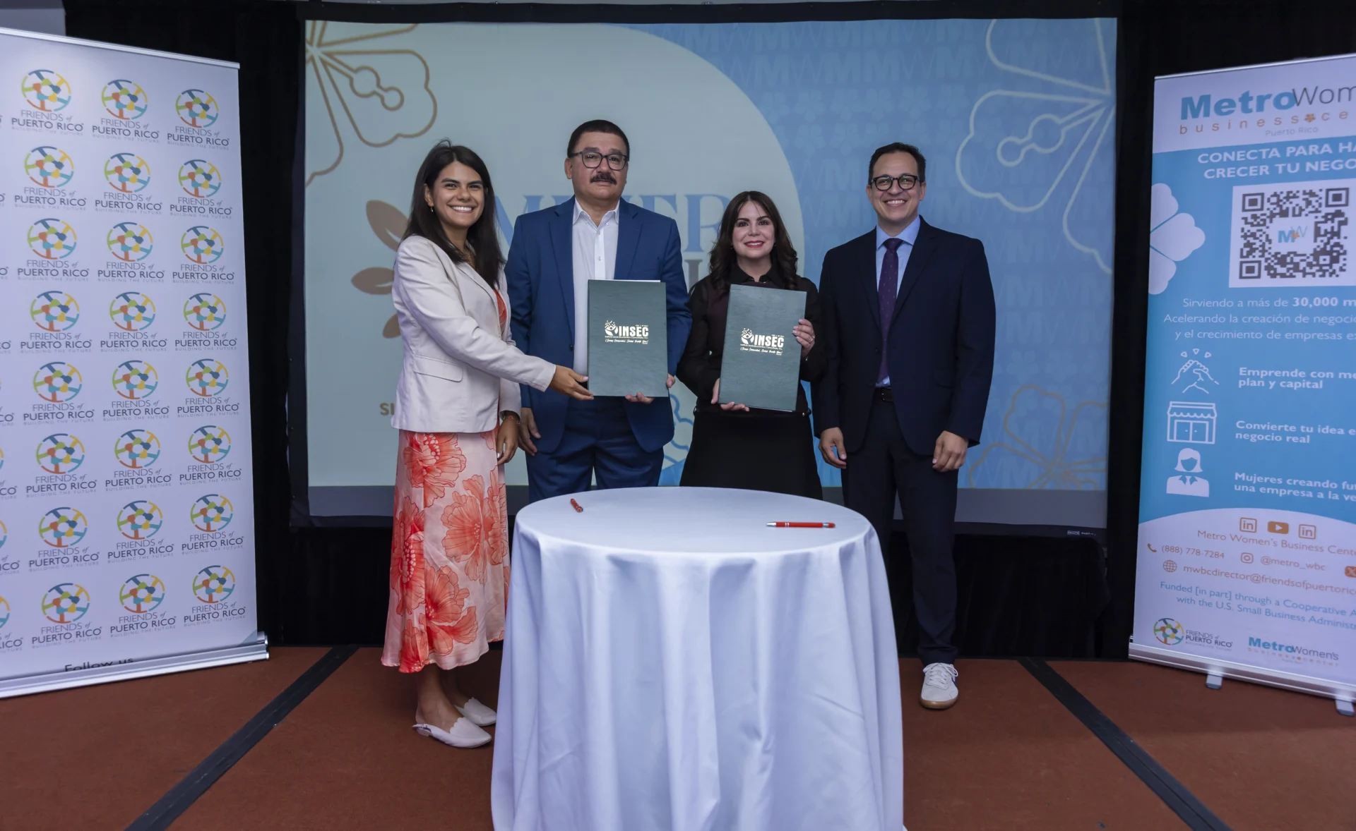 INSEC y Friends of PR establecen alianza en beneficio del desarrollo económico y social