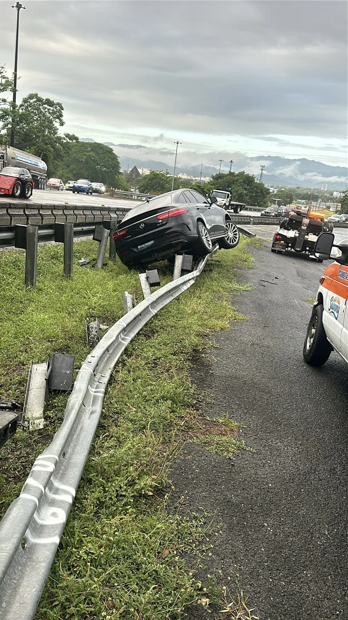 Accidente en la PR-52 afecta el tránsito en dirección de Caguas a Cayey
