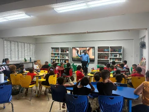Liga Atlética Policiaca de Mayagüez realiza charlas educativas