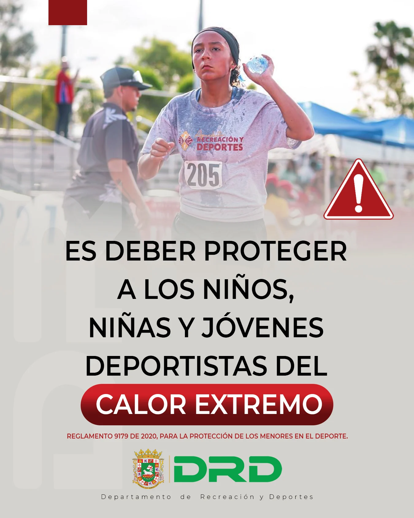 DRD emite recordatorio con directrices para el manejo del calor extremo