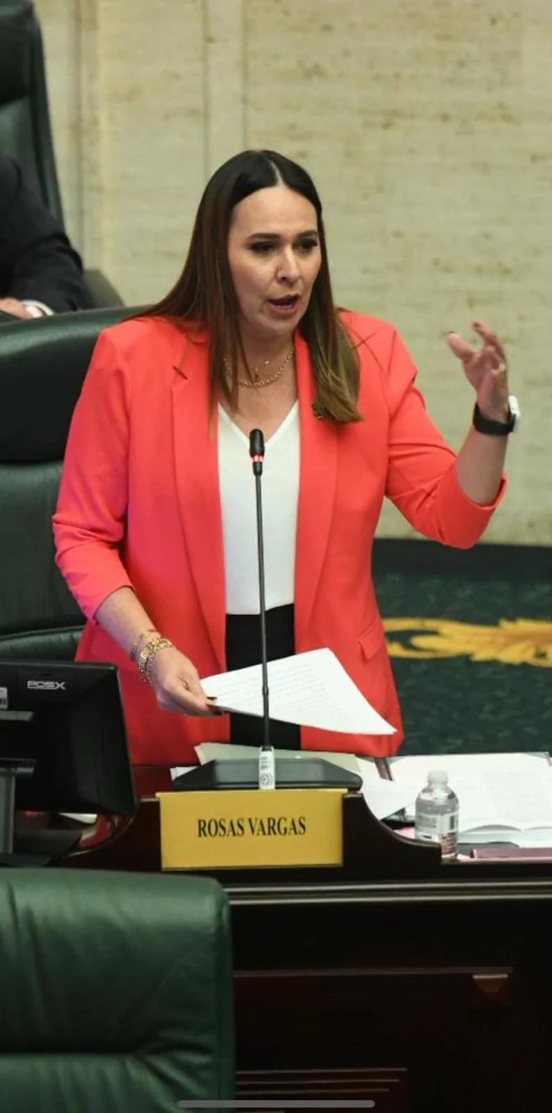Representante Lilibeth Rosas atenta a investigación cameral sobre la Junta de Libertad Bajo Palabra