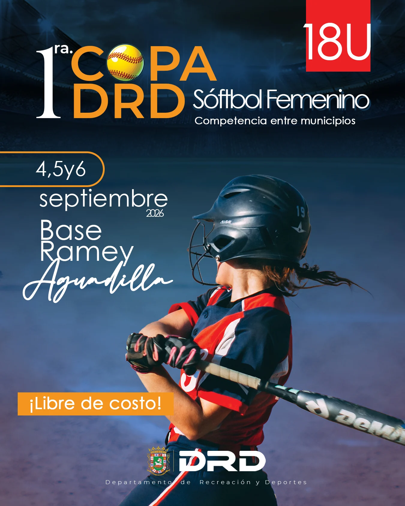 Universidades tras el talento que promete la Copa DRD de sóftbol  femenino