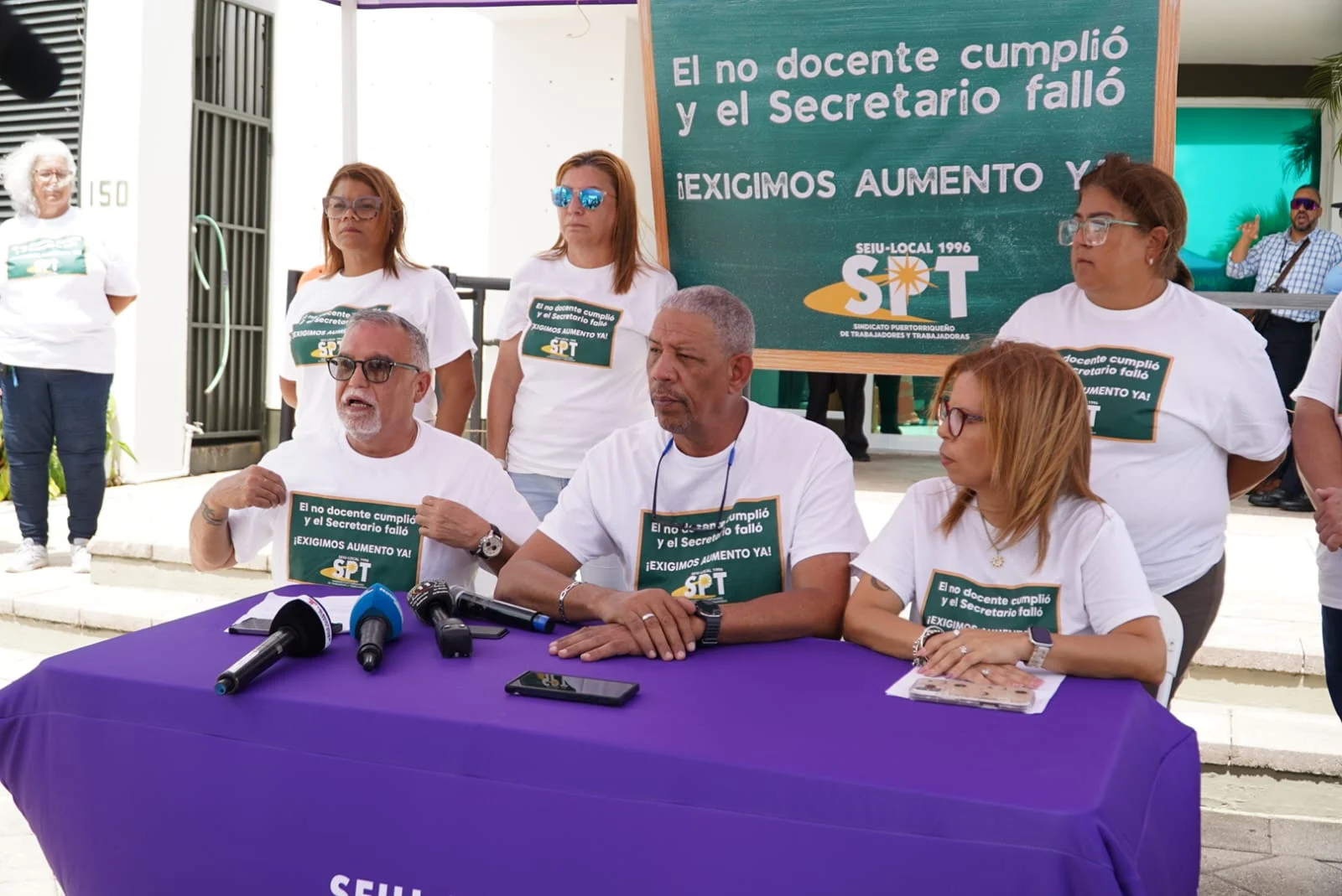 SPT denuncia improvisación y abandono en el Departamento de Educación a días del inicio de clases